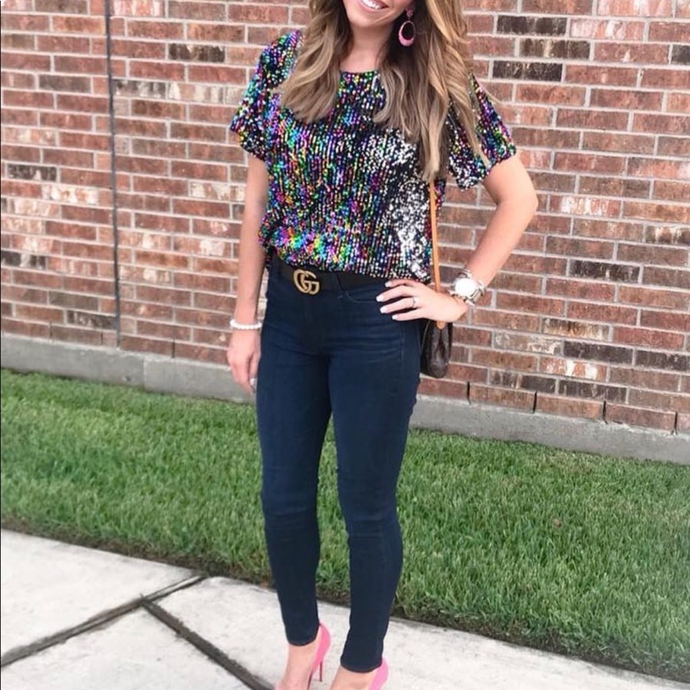 Sequins top - Picture 2 of 2